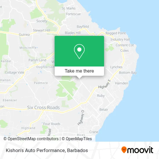Kishon's Auto Performance map
