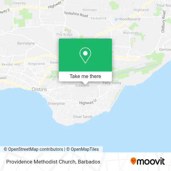 Providence Methodist Church map