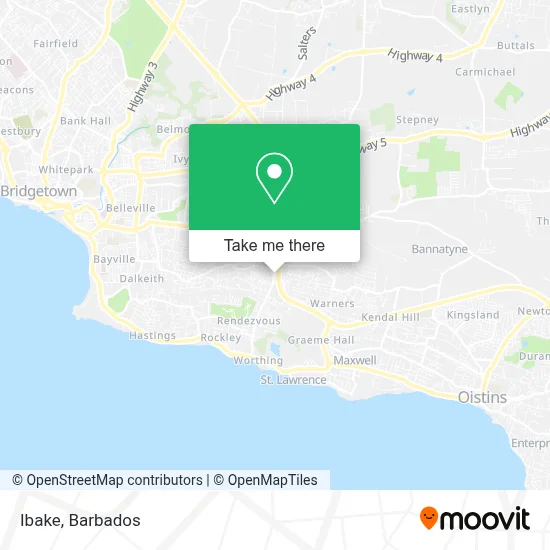 Ibake map