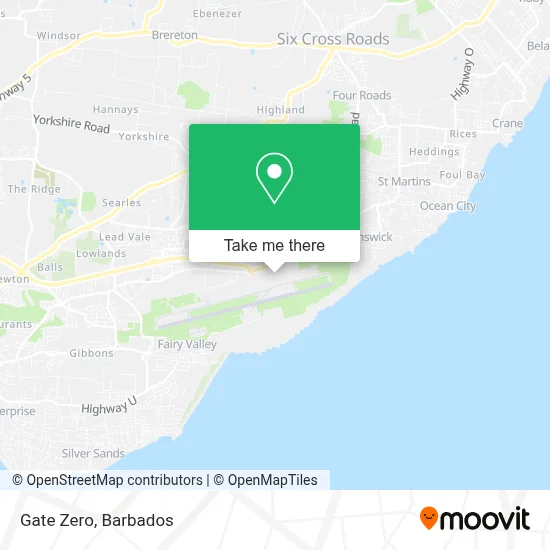 Gate Zero map