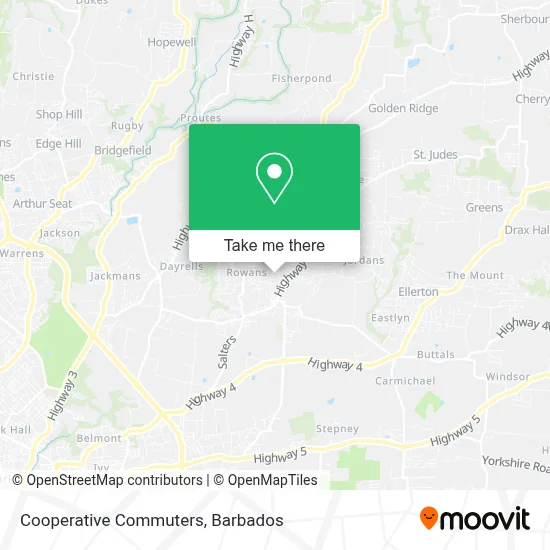 Cooperative Commuters map