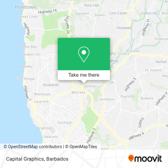 Capital Graphics map