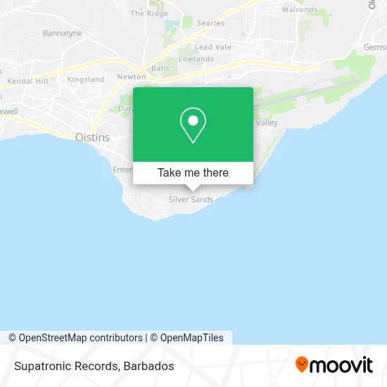 Supatronic Records map