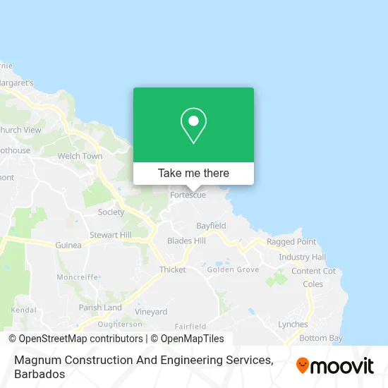 Magnum Construction And Engineering Services map
