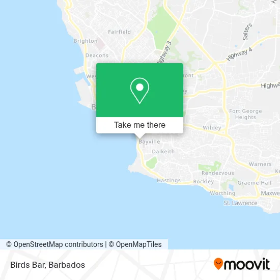 Birds Bar map