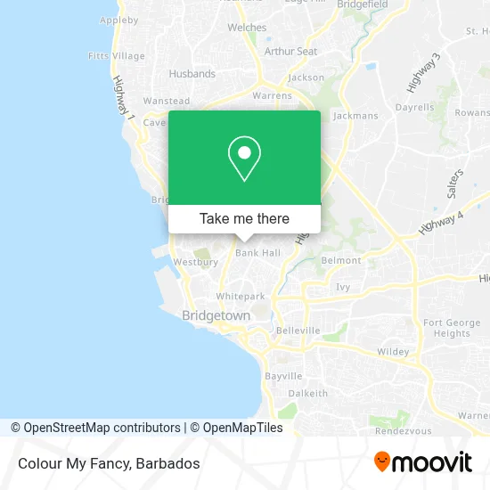 Colour My Fancy map