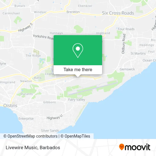 Livewire Music map