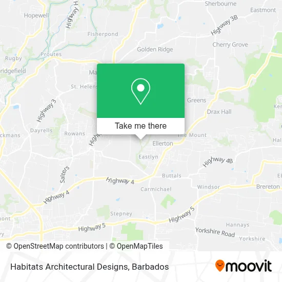 Habitats Architectural Designs map