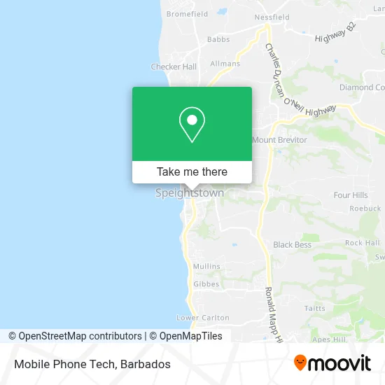 Mobile Phone Tech map