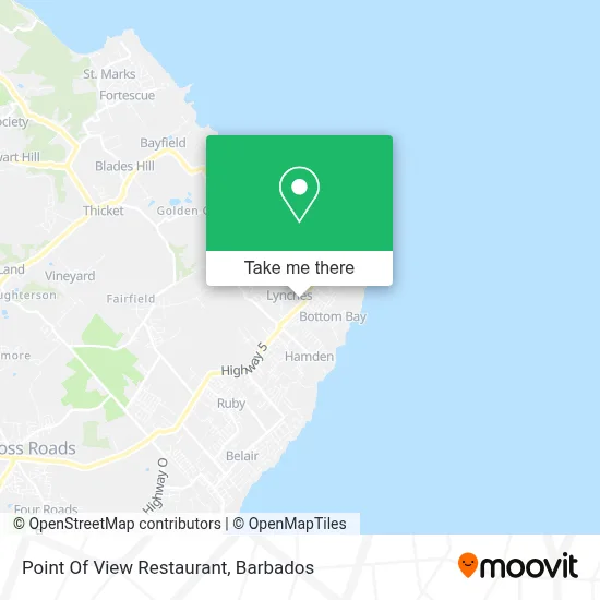 Point Of View Restaurant map