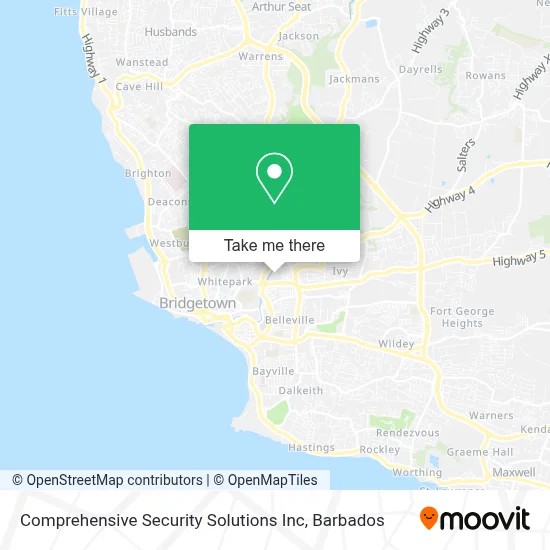 Comprehensive Security Solutions Inc map