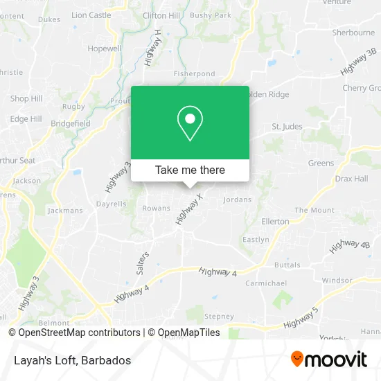 Layah's Loft map