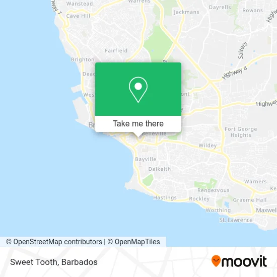 Sweet Tooth map