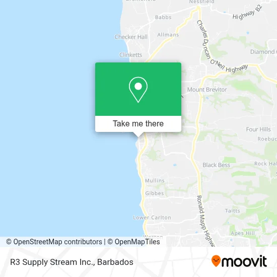 R3 Supply Stream Inc. map
