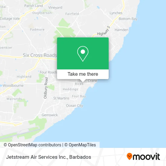 Jetstream Air Services Inc. map