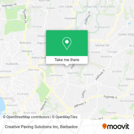 Creative Paving Solutions Inc map