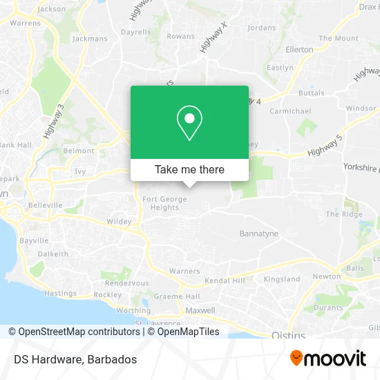 DS Hardware map