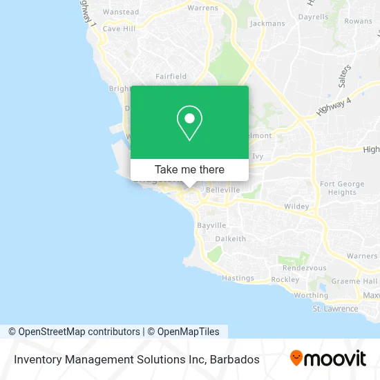 Inventory Management Solutions Inc map