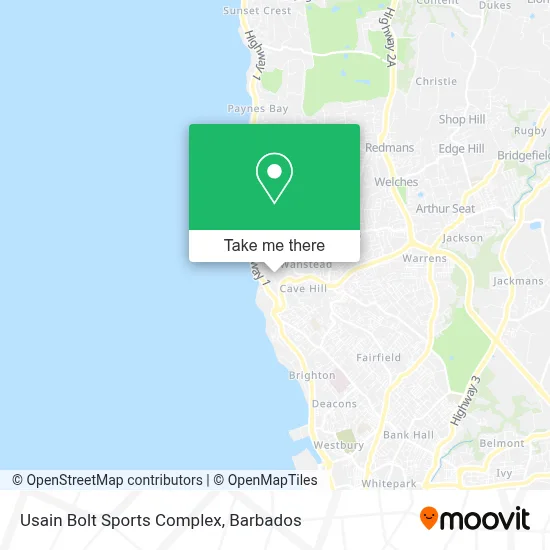 Usain Bolt Sports Complex map