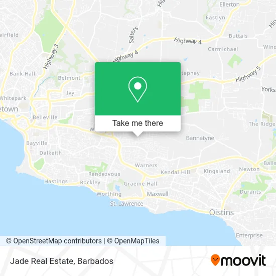 Jade Real Estate map