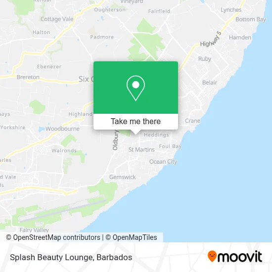 Splash Beauty Lounge map