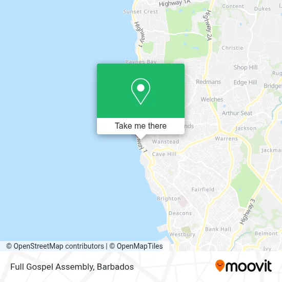 Full Gospel Assembly map
