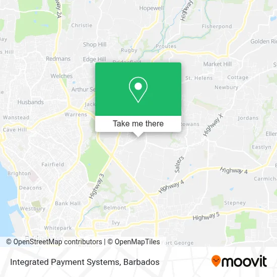 Integrated Payment Systems map