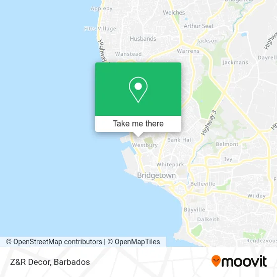 Z&R Decor map
