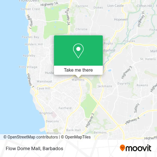 Flow Dome Mall map
