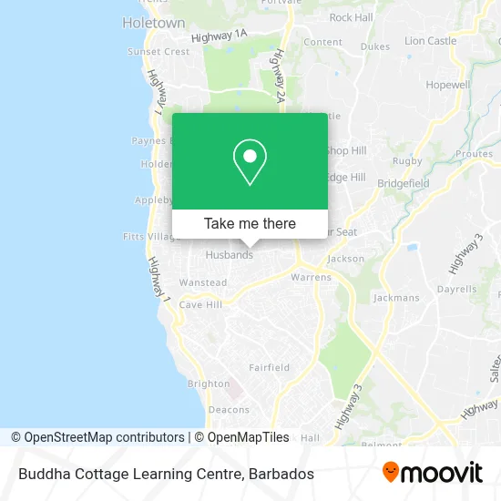 Buddha Cottage Learning Centre map
