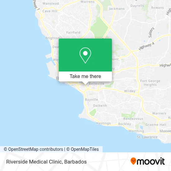 Riverside Medical Clinic map
