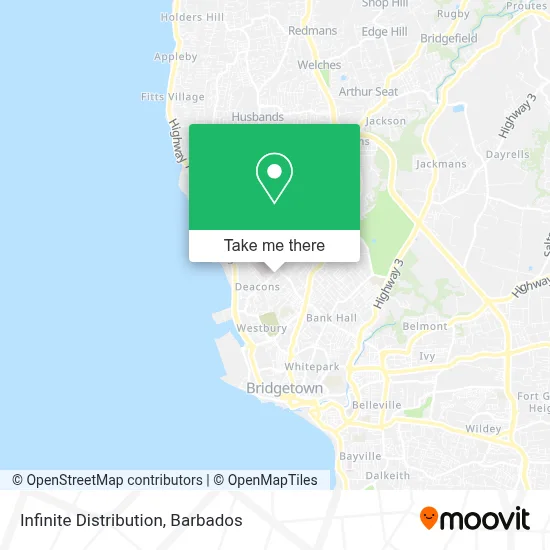 Infinite Distribution map