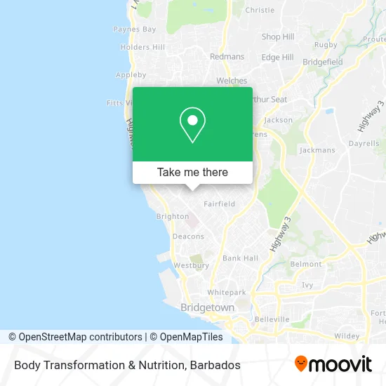 Body Transformation & Nutrition map