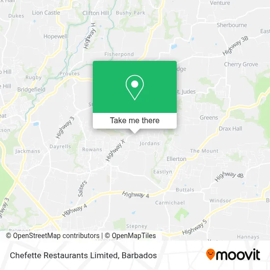 Chefette Restaurants Limited map