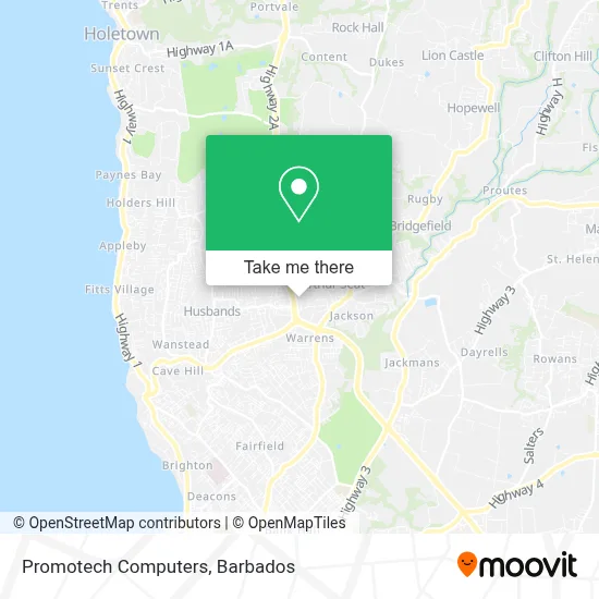 Promotech Computers map