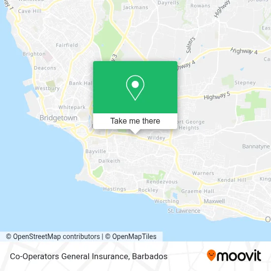 Co-Operators General Insurance map