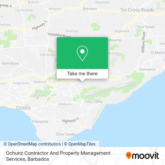 Ochunz Contractor And Property Management Services map