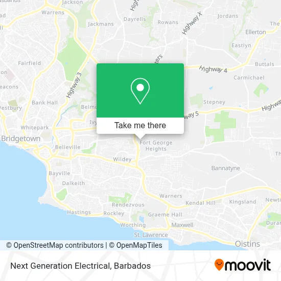 Next Generation Electrical map