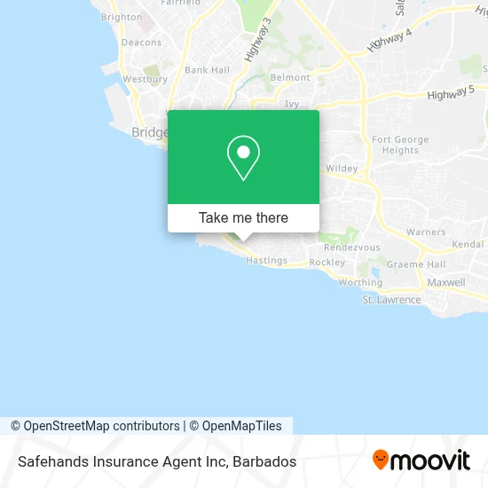 Safehands Insurance Agent Inc map