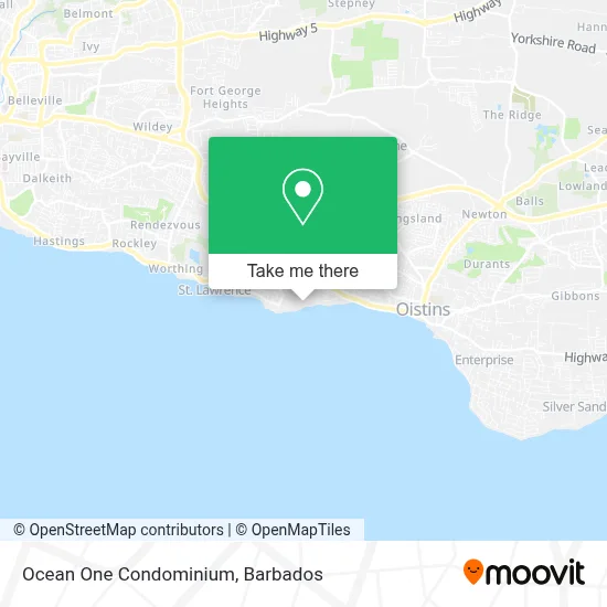 Ocean One Condominium map