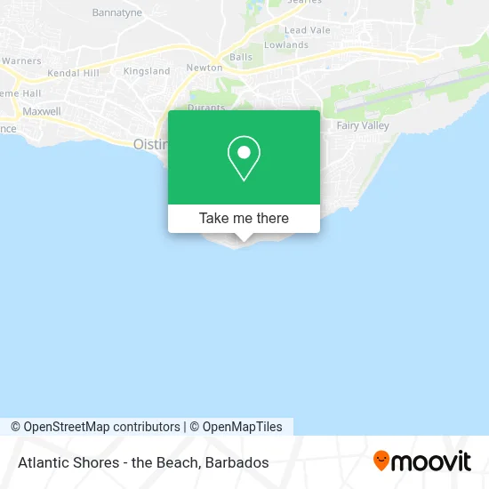 Atlantic Shores - the Beach map