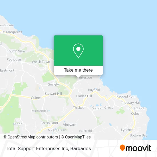 Total Support Enterprises Inc map