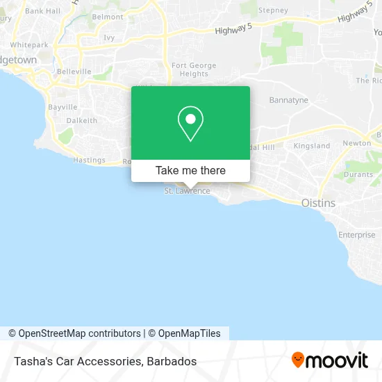 Tasha's Car Accessories map