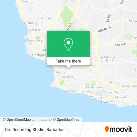 Crs Recording Studio map