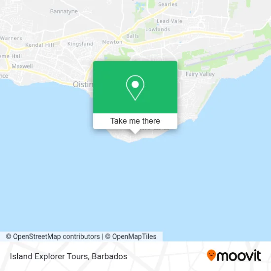 Island Explorer Tours map