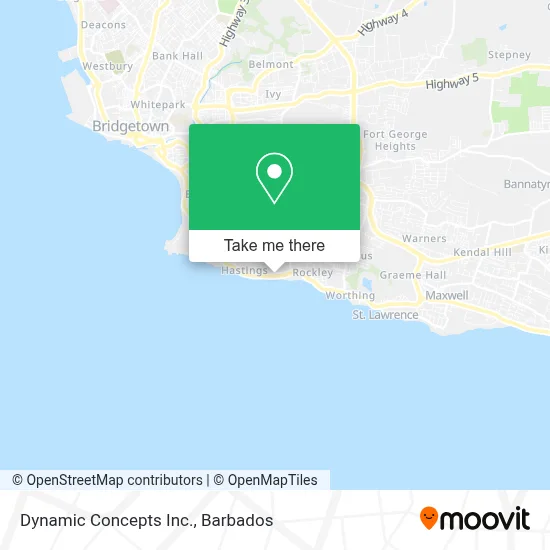 Dynamic Concepts Inc. map