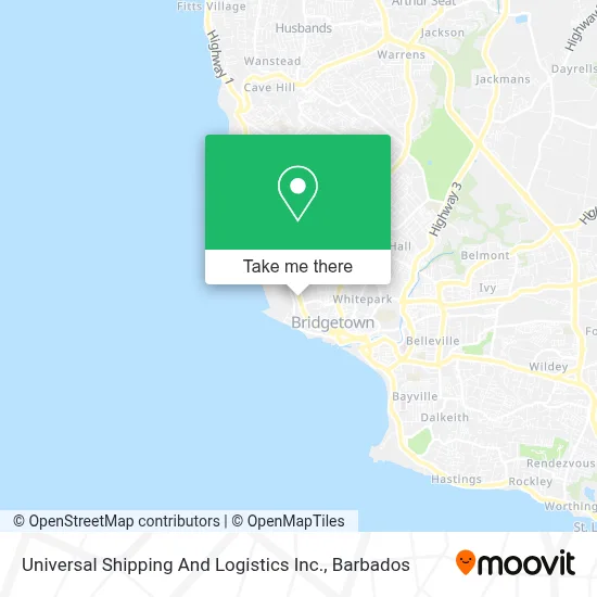 Universal Shipping And Logistics Inc. map