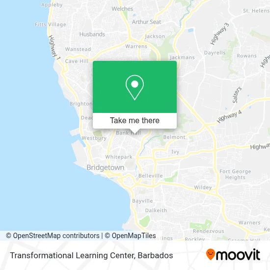 Transformational Learning Center map
