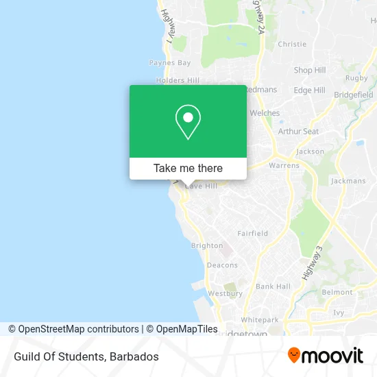 Guild Of Students map