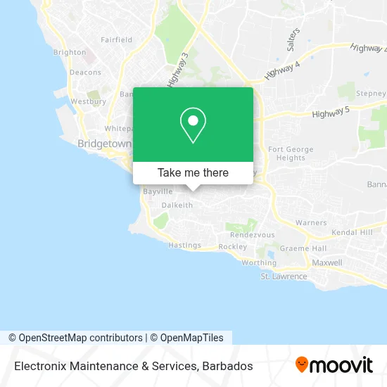 Electronix Maintenance & Services map